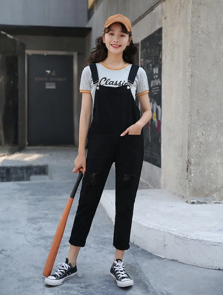 Jumpsuit jeans black shop