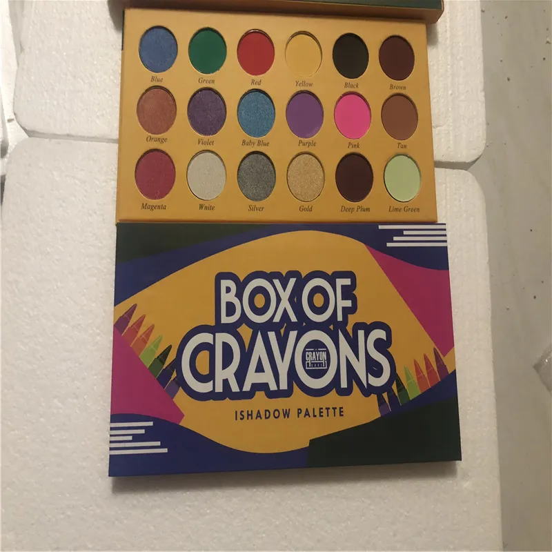 New Makeup Palettebox of Crayons Cosmetics Palette 