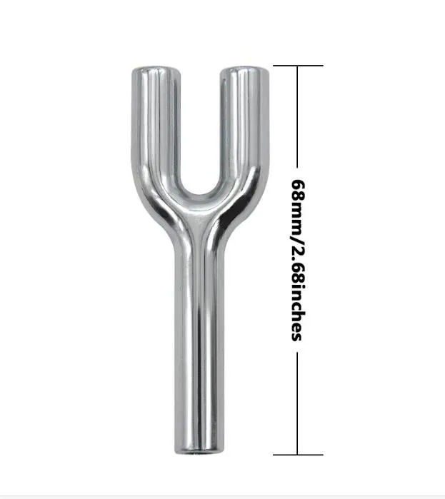 Em forma de U pequeno tubo de metal prata novo tipo de tubo de metal de comércio exterior