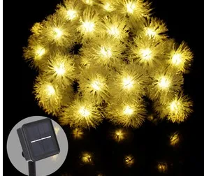 3M 30LLD Lights Lights Strings Wai światło na zewnątrz energetyki słoneczne Ogrodowe dekoracje wakacyjne
