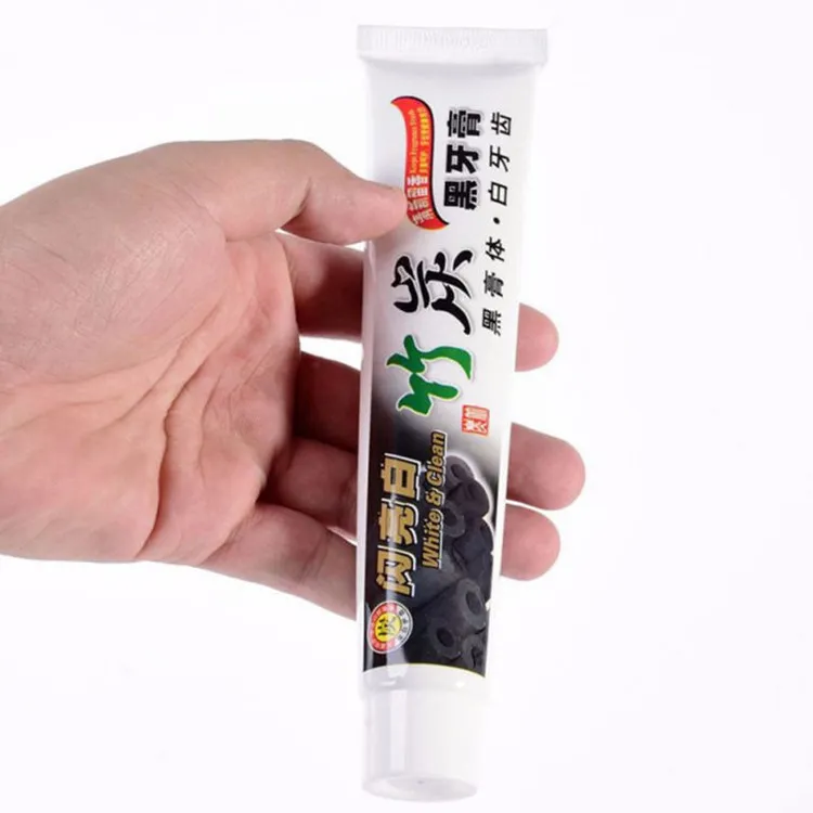 Drop Shipping new charcoal toothpaste black tooth paste bamboo charcoal toothpaste oral hygiene tooth paste in stock