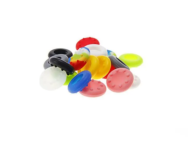 Groothandel Soft Skid-Proof Silicone Thumbsticks cap Thumb stick caps Joystick covers Grips cover voor PS3/PS4/XBOX ONE/XBOX 360 controllers