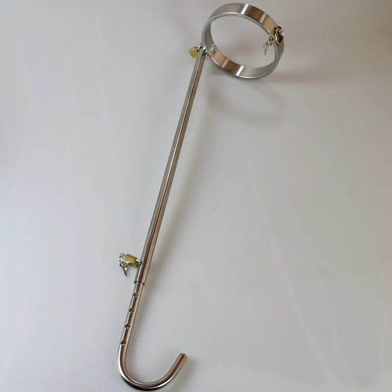 Stainless Steel Anal Hook Metal Collar Bondage Slave Anus Butt Plug In Adult Games For Couples Fetish Sex Toys For Women Men Gay