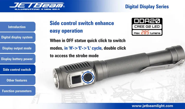 Compact LED Torchlight Flashlight - Premium Quality EDC Torch with High ...