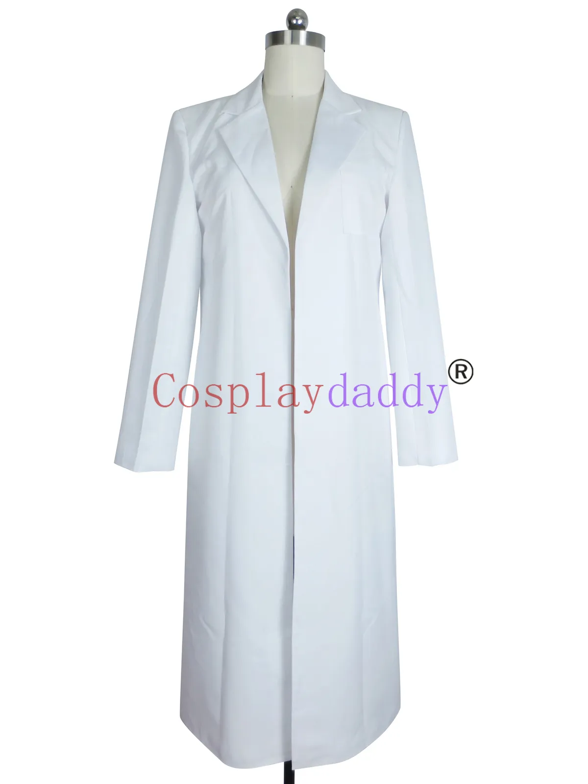 Steins Gate Rintaro Okabe Lab Casaco Traje Cosplay