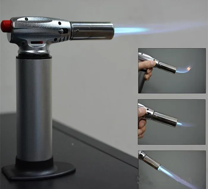 1300C Butane Scorch Torch Jet Flame Lighter Kitchen Torch Giant Heavy