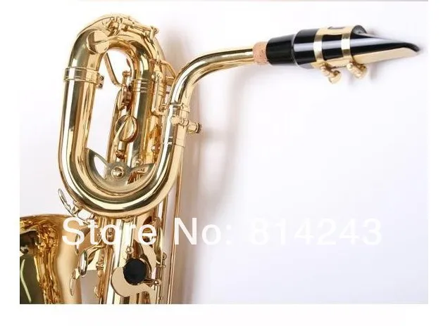 MARGEWATE Saxophone baryton marque qualité corps en laiton laque or Saxophone avec étui embout et accessoires 9870648