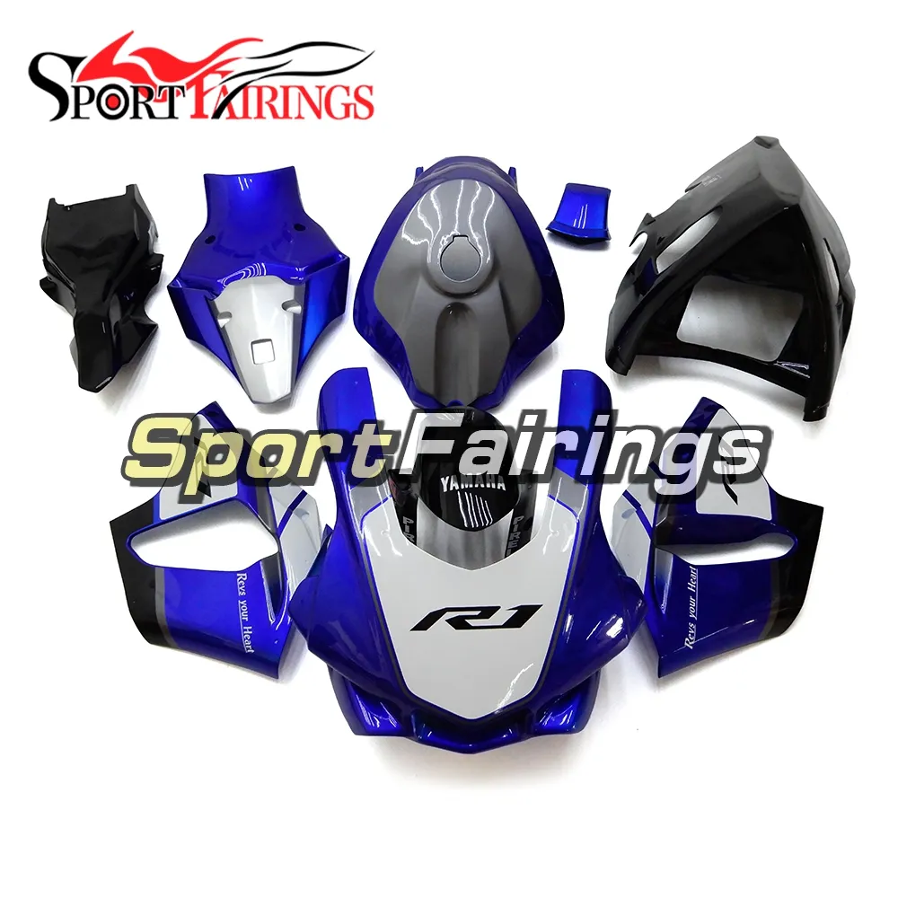 Fibergalss Racing Backings Kit voor Yamaha YZF1000 YZF R1 15 16 2015 2016 ABS-fasten Motorfiets Covers Nieuwe Frames Panels Hulls