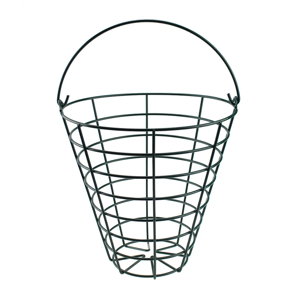 GolfGolf Goldgolf Metal Golf Basket Container For Golf Balls & Ranges