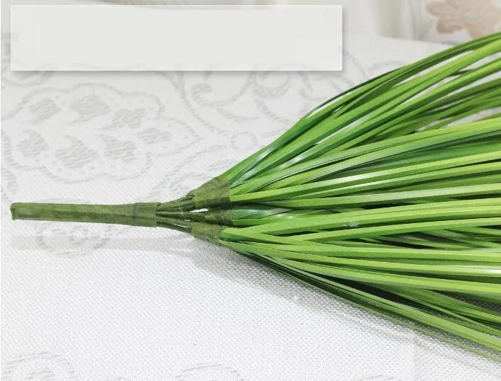 60cm Artificial flower simulation grass leaf onion grass silk flower decoration flower arranging lawn engineering simulation plants AP006