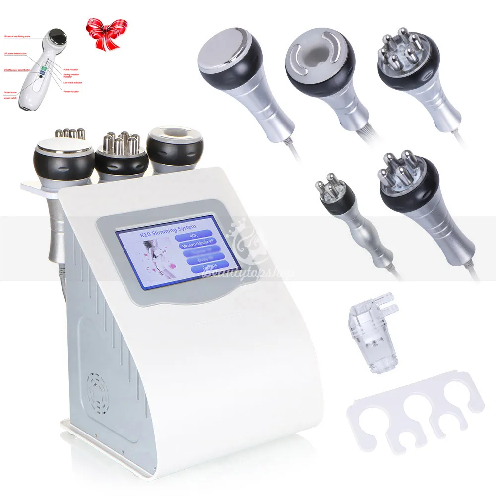 Machine amincissante à Cavitation radiofréquence 5 en 1, Sextupole RF, élimination de la Cellulite, forme du corps sous vide, avec cadeau gratuit