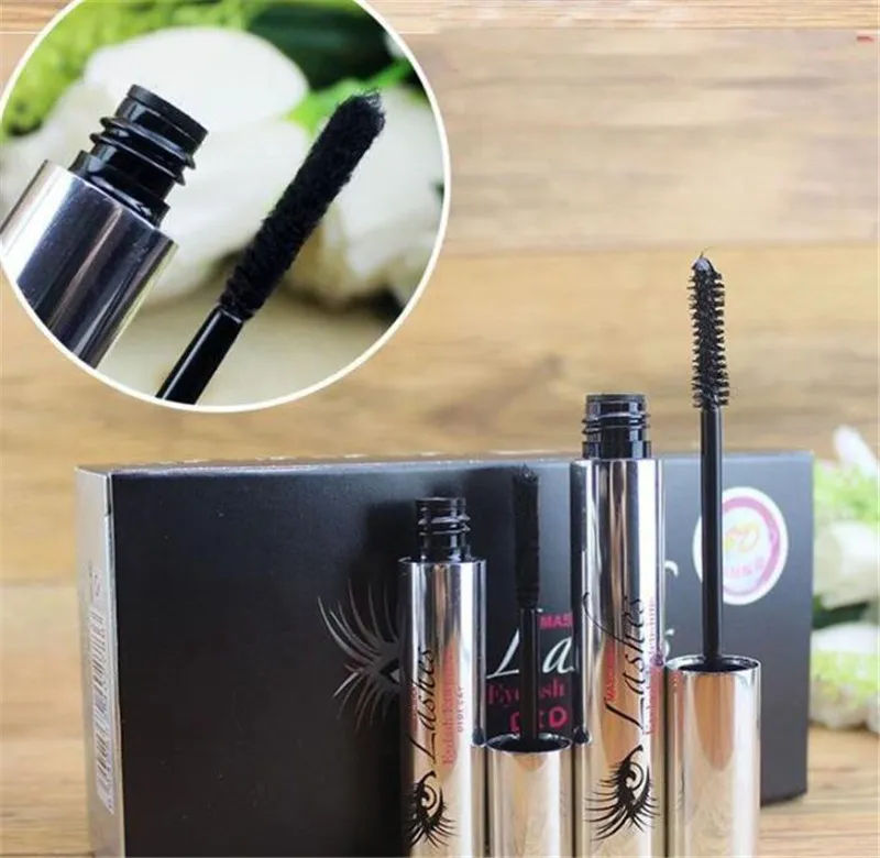 Autentisk toppkvalitet Didi Cat 2 i 1 4D mascara med fiberfransar Eyelash Extenions DDK mascara 2st