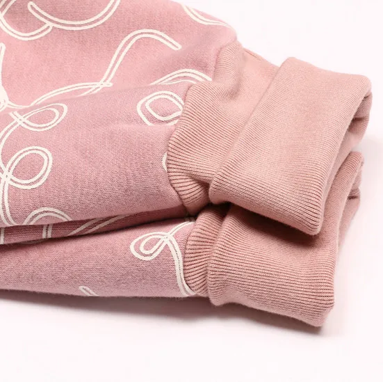 PROSEA Baby Long Sleeve Warm Plush Sleeping Bag Kids Boys Girls Cartoon Printing Pajama, Homewear Nightwear Autumn Winter