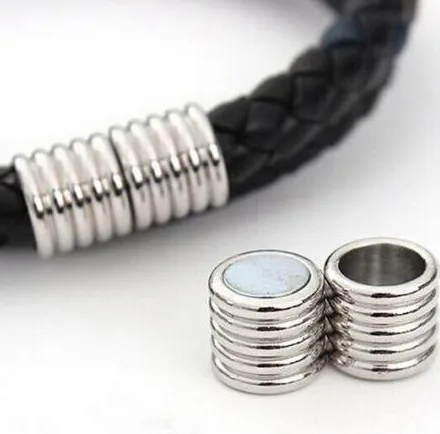 Jewelry connector Leather Cord Magnetic Clasps For Jewelry Making 5 6 8mm