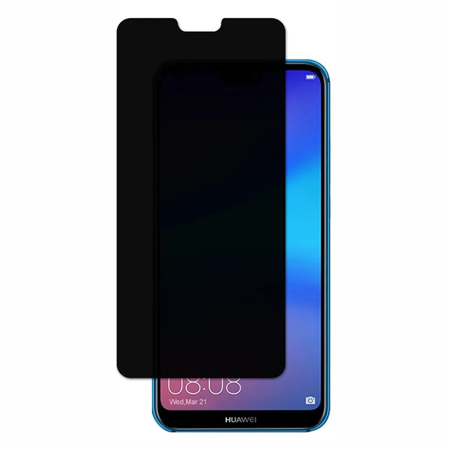 Anti Glare Huawei P40 Lite P Smart 2020 Härdad glas Anti Spy Huawei Y5p Y7P Y8P Y9A Y8S Honor 9x 9A 10 Lite Privacy Film Screen Protector