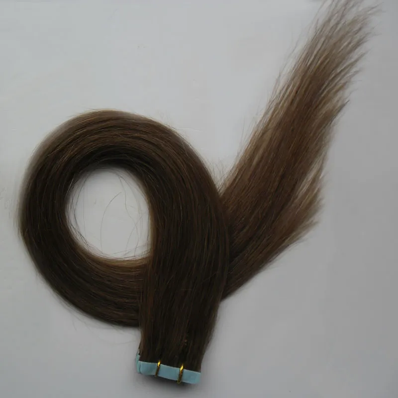 Tape dans les extensions de cheveux humains 100g Remy Extensions de cheveux humains de 40 pièces extensions