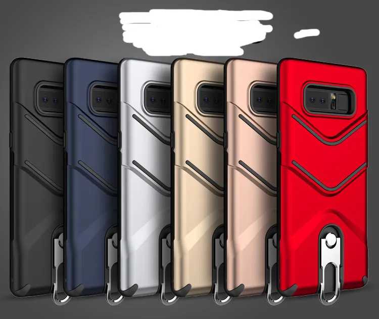 아이폰 X 8 7 플러스 삼성 노트 8 S9 S9 플러스 Oppbag에 대한 하이브리드 갑옷 뒤 표지를 매달아 킥 스탠드 전화 케이스