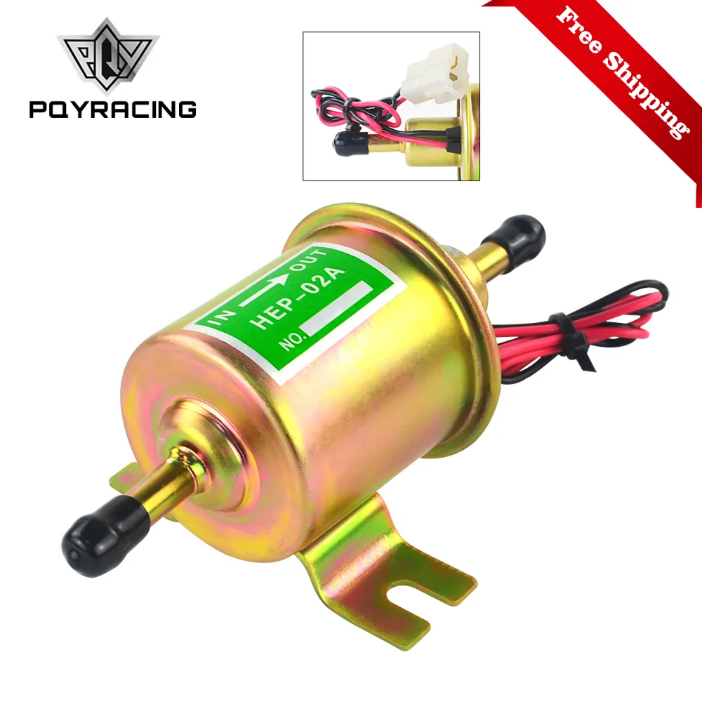 Universal Diesel Benzin Benzin 12 V Elektrische Kraftstoffpumpe HEP 02A  Niederdruck Für Die Meisten Auto Vergaser Motorrad ATV HEP02A Von 14,3 €