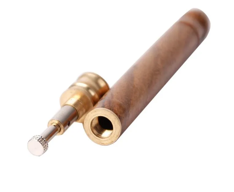 NY TRUMPET LADY Cigaretth￥llare Portable Wood Cigarette Holder Accessories