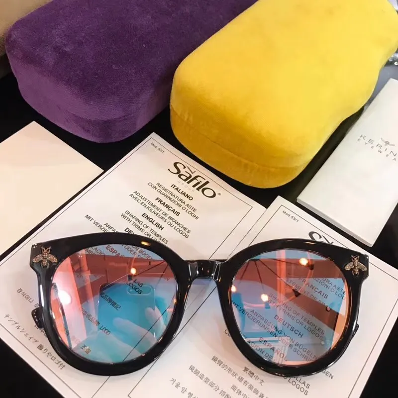 상자 최신 판매 인기 패션 188 여성 선글라스 남성 선글라스 남자 선글라스 Gafas 드 졸 최고 품질의 태양 안경 UV400 렌즈