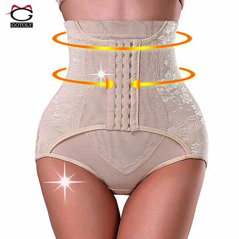 High Waist Trainer Tummy Control Panties Butt Lifter Body Shaper Corsets Hip Abdomen Enhancer