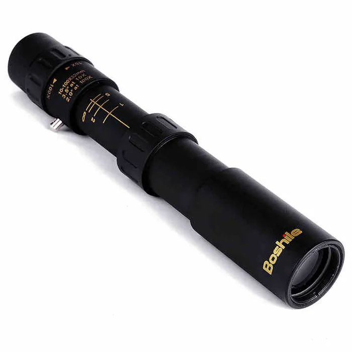 Telhado Boshile BAK - 4 Prisma 10 - 100 x 32 Monocular Telescópico para 0,5 - 3000m de distância