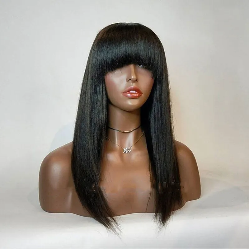 Amazing Lace Front Wig With Bangs Scene for Your Screen Amazing Lace Front Wig With Bangs Scene for Your Screen