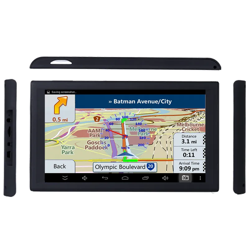 HD 9 -calowa ciężarówka nawigacyjna samochodowa GPS Nawigator Auto Sat NAV 256MB8GB Mapy Wince 60 FM Bluetooth Avin Wsparcie MultImanguages9247577