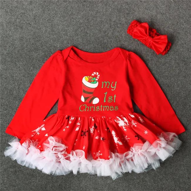 A08 Baby Girls Christmas Dress Set Red Romper With... From Fashion_house,  $8.08 | DHgate.Com