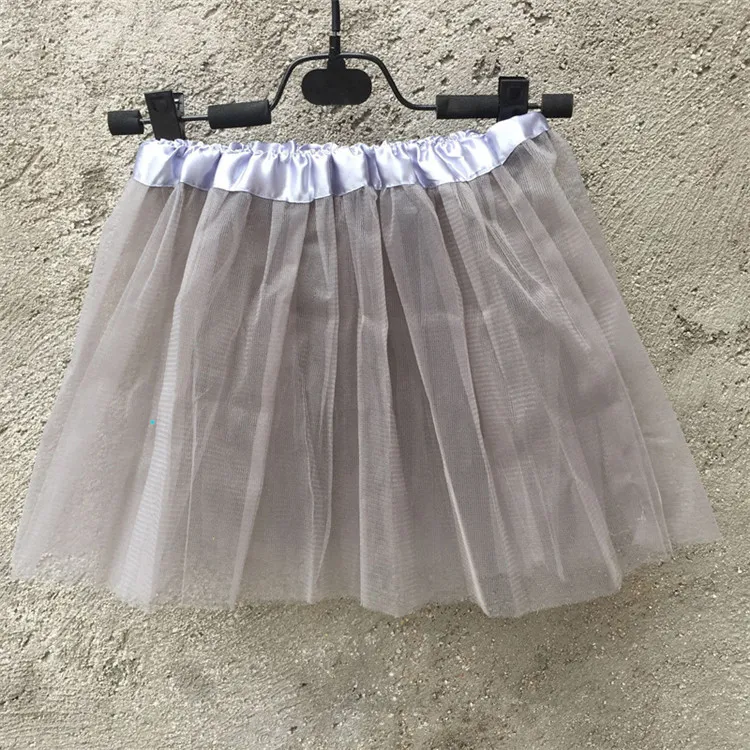 Горячие продажи чистый цвет дети пузырь юбка девушки кружева принцесса юбка балет выполнить танец юбка T3I0198