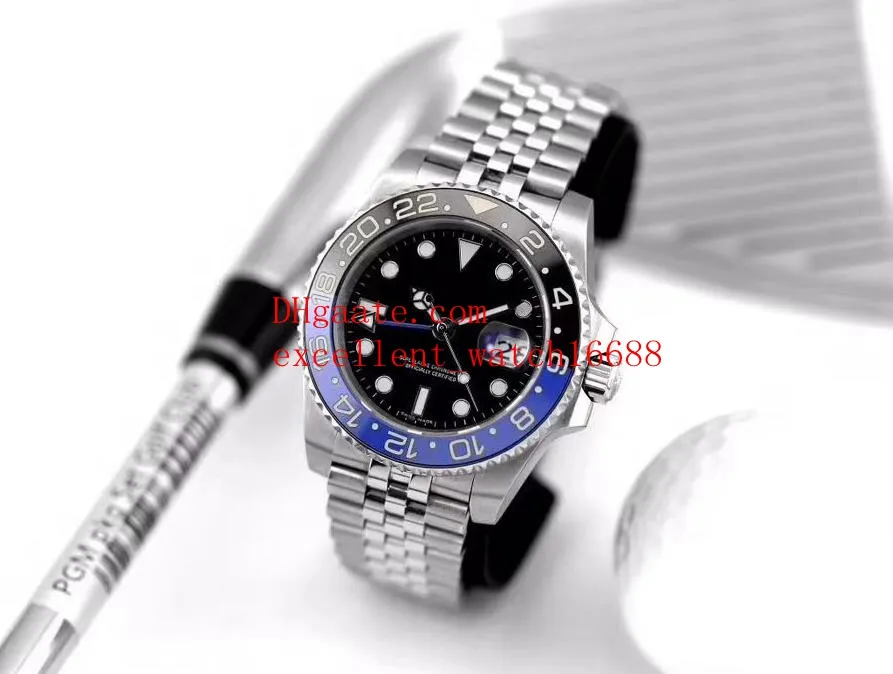 5 스타일 판매 품질 시계 40mm 126710 116710 116719 126710Blro Pepsi Ceramic Bezel Asia 2813 자동 기계 남성 WAT236T