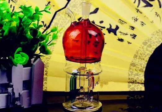 Color 4 claw hookah Wholesale Glass bongs Oil Burner Water Pipes Rigs Smoking, Oil.