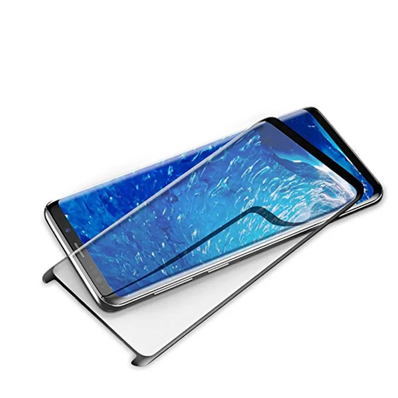 3D Curved Case Friendly Gehard Glass Phone Screen Protectors voor Samsung S22 S21 S20 Ultra S10 Plus Note 10 20 OnePlus 8 Pro