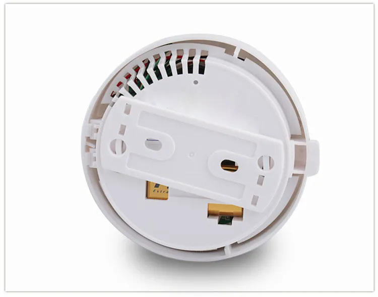 System alarmowy detektora dymu z zasilaną baterią 9V Stabilny czujnik alarmu pożarowego nadaje się do wykrywania bezpieczeństwa domu