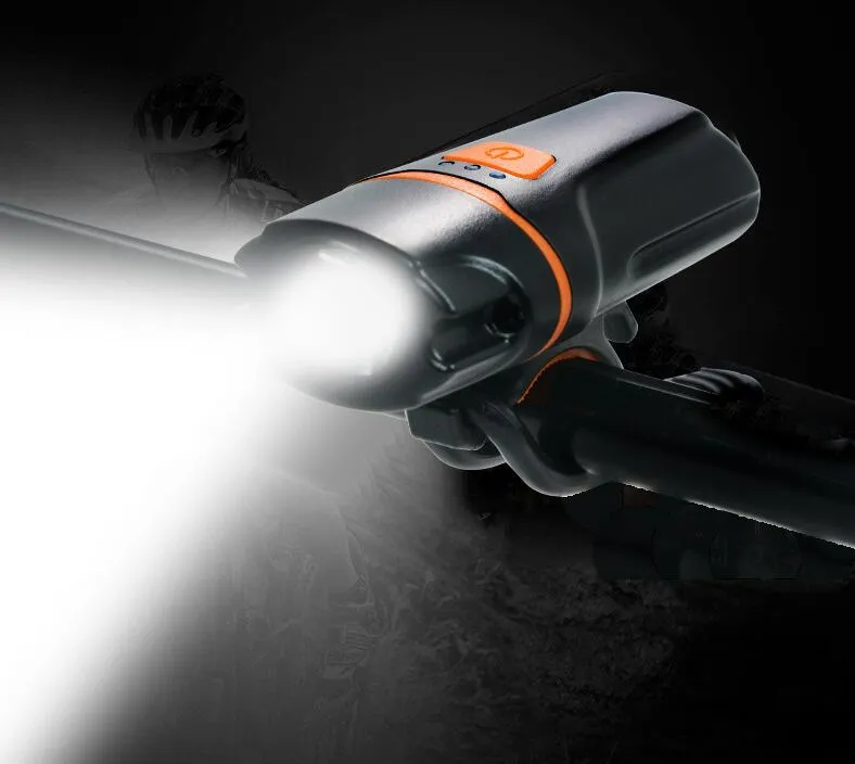 Велосипед свет USB аккумуляторная встроенная батарея фары велосипед фонарик водонепроницаемый светодиодный велосипед Велоспорт передний свет Факел