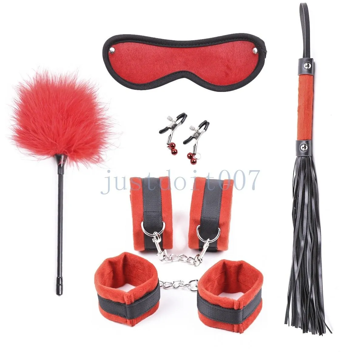 Kinky Restraint Set For Adult Games Includes Collar, Whip, Handankle, And  Cuffs Perfect Gift For Foreplay And Erotic Play By Nxy SM From Sexuality,  $27.28