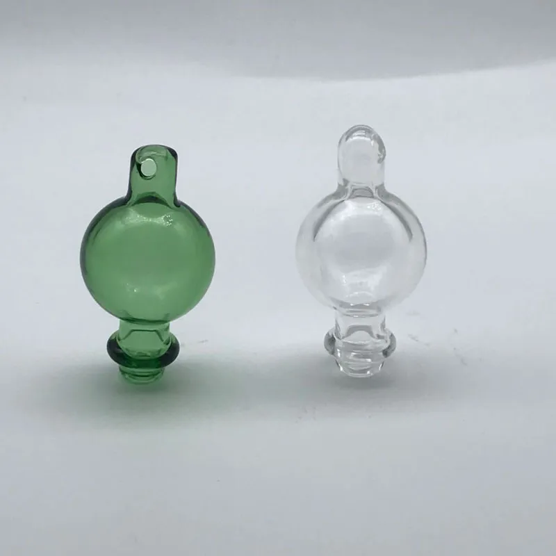 Glass Carb Cap with Side Hole 25mmOD Bubble For Quartz Ball Insert Thick Bottom Quartz Thermal Banger Nails glass oil burner pipe