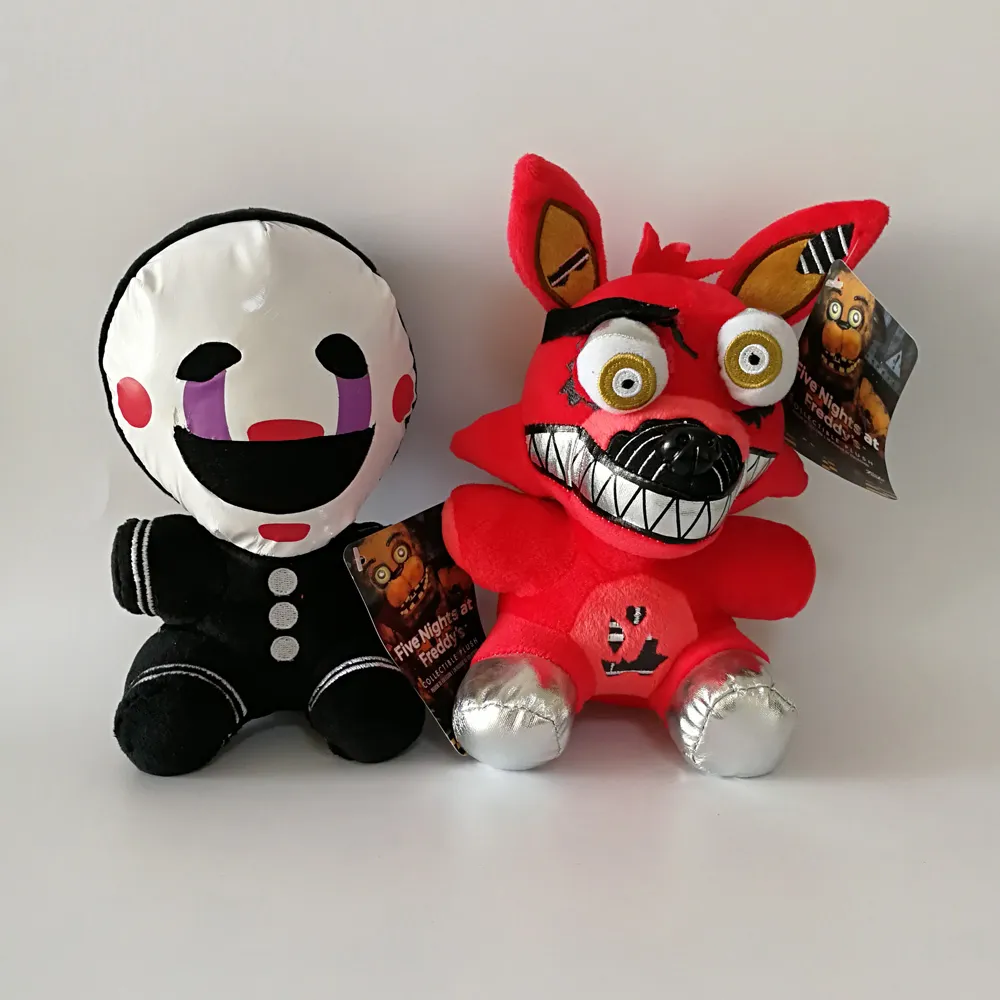 Set Of 9 Five Nights At Freddys Fnaf Plush Shopee 8 Inch 20cm Fox, Bear,  And Bonnie Perfect Kids Gift From Asd765, $54.13