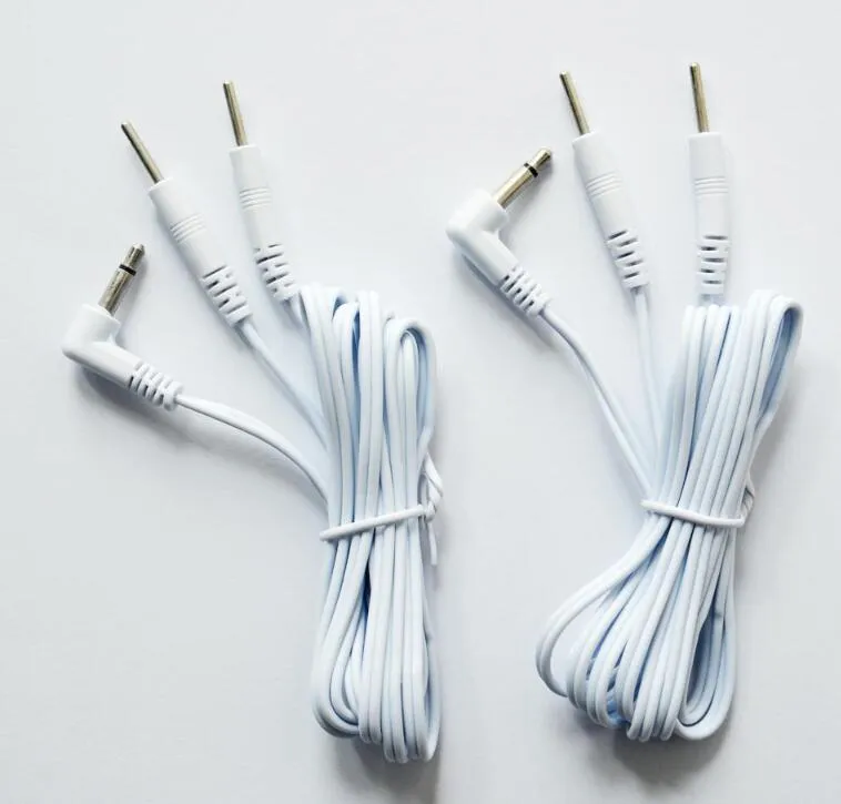 TENS-eenheid Looddraden - 3,5 mm Plug tot twee 2 mm PIN-connectoren kabel