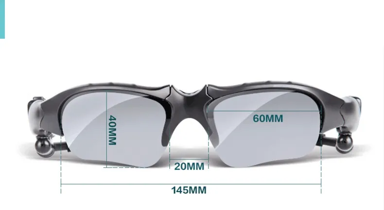 유선 된 무선 블루투스 야외 선글라스 태양 안경 스테레오 핸즈프리 헤드셋 이어폰 스마트 폰에 대 한 / 소매에 대 한