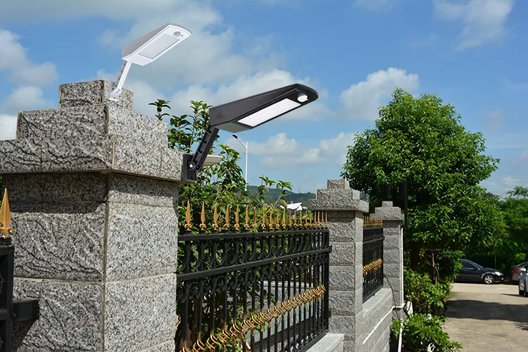 Lampes solaires réglables étanches 48 LED s appliques murales paysage lumière éclairage de sécurité PIR détection de mouvement pour patio terrasse cour jardin