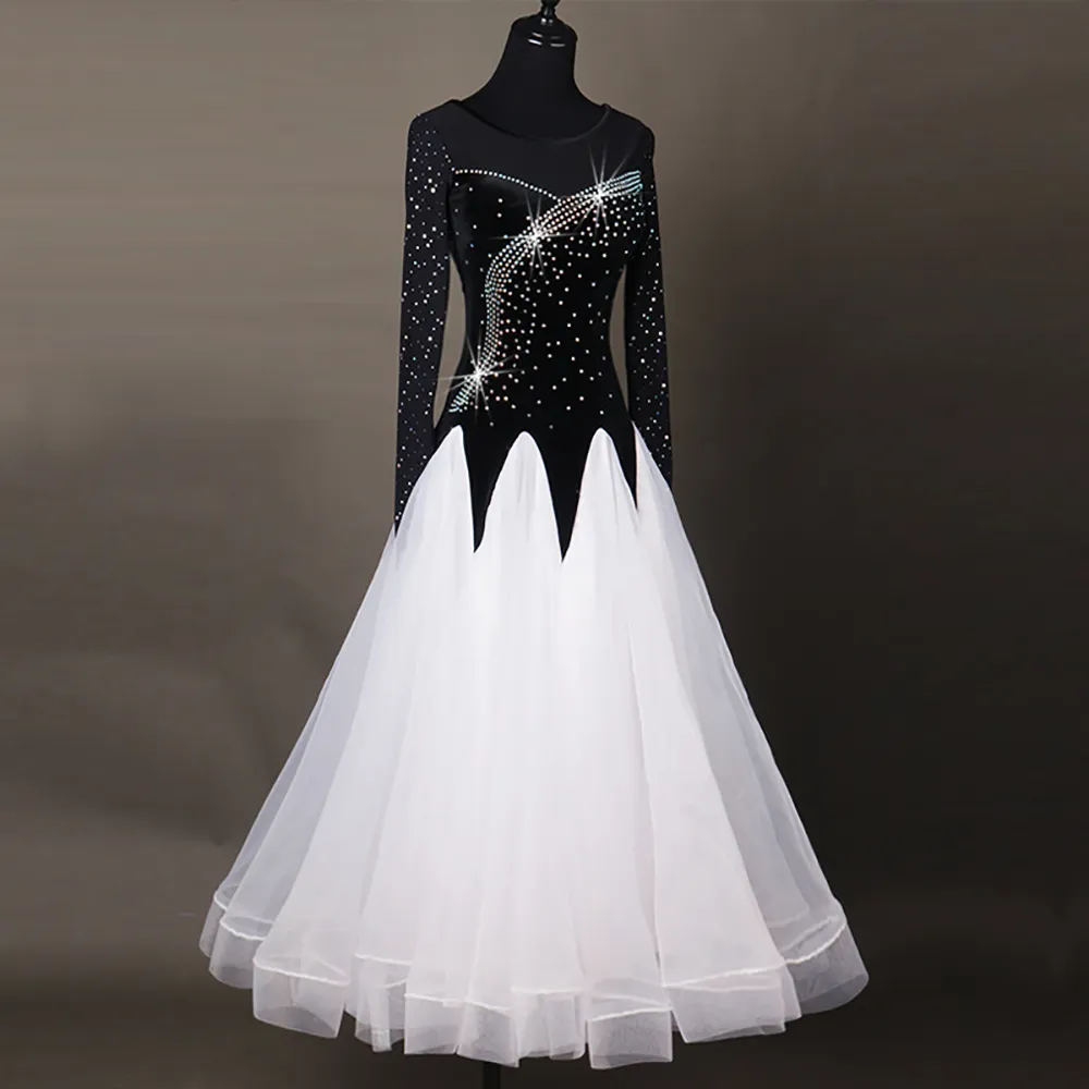 White online waltz dress