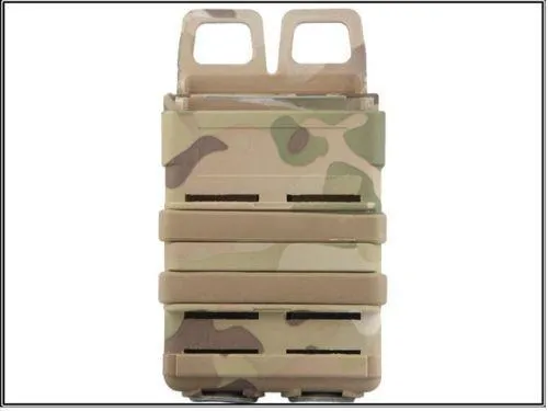 Airsoft MULTICAM Fast Mag Molle Чехол M4 Двойной зажим FastMag / 5,56 мм