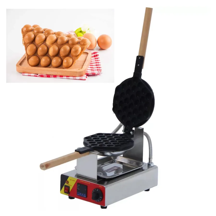 Computador Digital Display Versão da nova máquina de Waffle de Ovo Hong Kong Ovo Waffle Maker Bubble Waffle Machine Imported Revestimento NP653