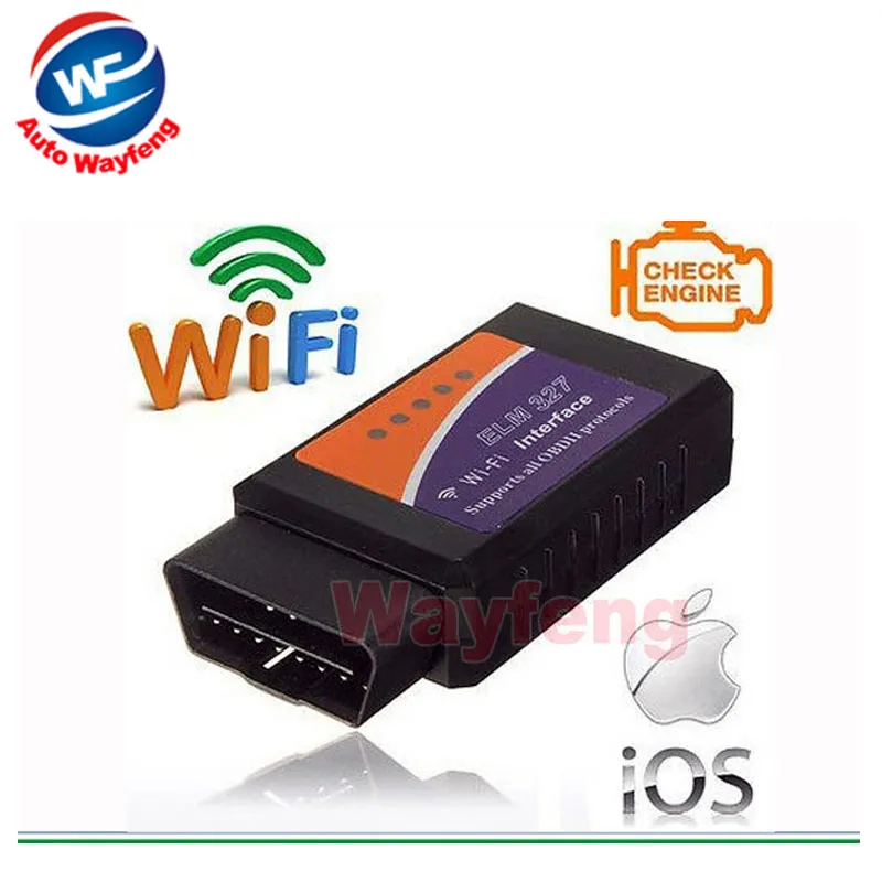 Cheap Wireless ELM327 WiFi OBD 2 For Android 4.2 Car DVD WiFi
