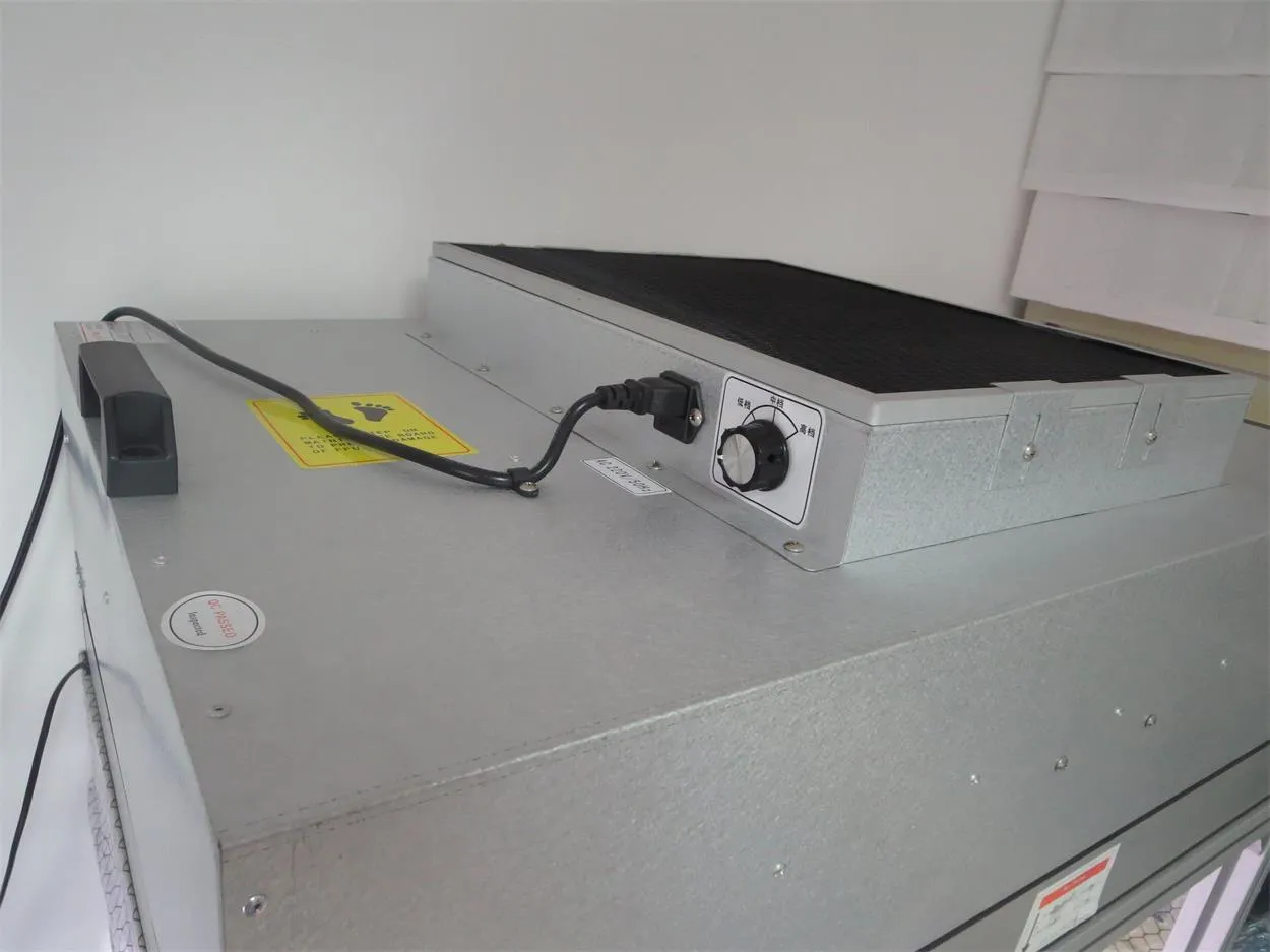droge stofvrije kamer antistatische kamer schoonmaakkamer antistatische muur voor telefoon renovatie reparatie stofvrije installatie