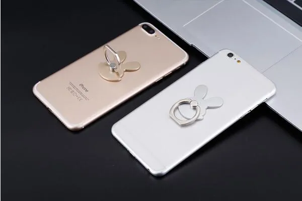 Универсальный 360 градусов Кролик шаблон палец кольцо держатель кролика телефон стенд для iPhone X Samsung Huawei мобильных телефонов