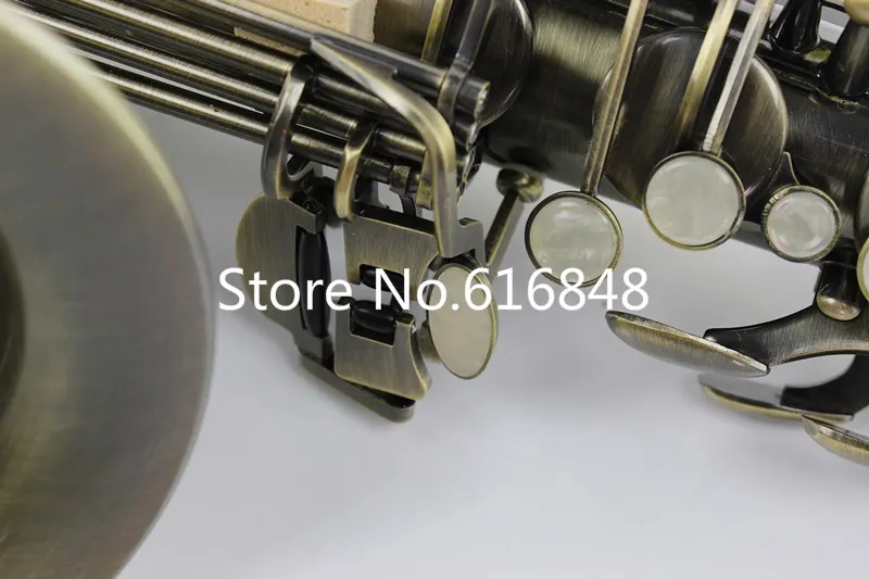 Livraison Gratuite Nouveaux Instruments De Saxophone Ténor Instruments En Cuivre Sax Ténor En Cuivre Antique Avec Embouchure Logo Personnalisable