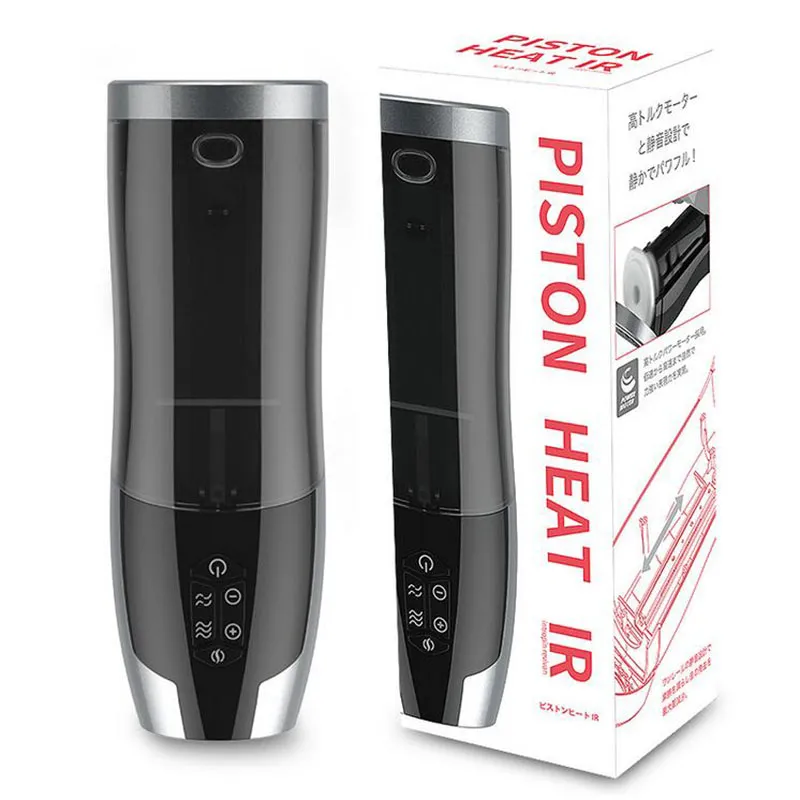 Nouveau masturbateur masculin automatique tasse de Masturbation télescopique chauffage Intelligent Machine de sexe jouets sexuels rechargeables pour hommes