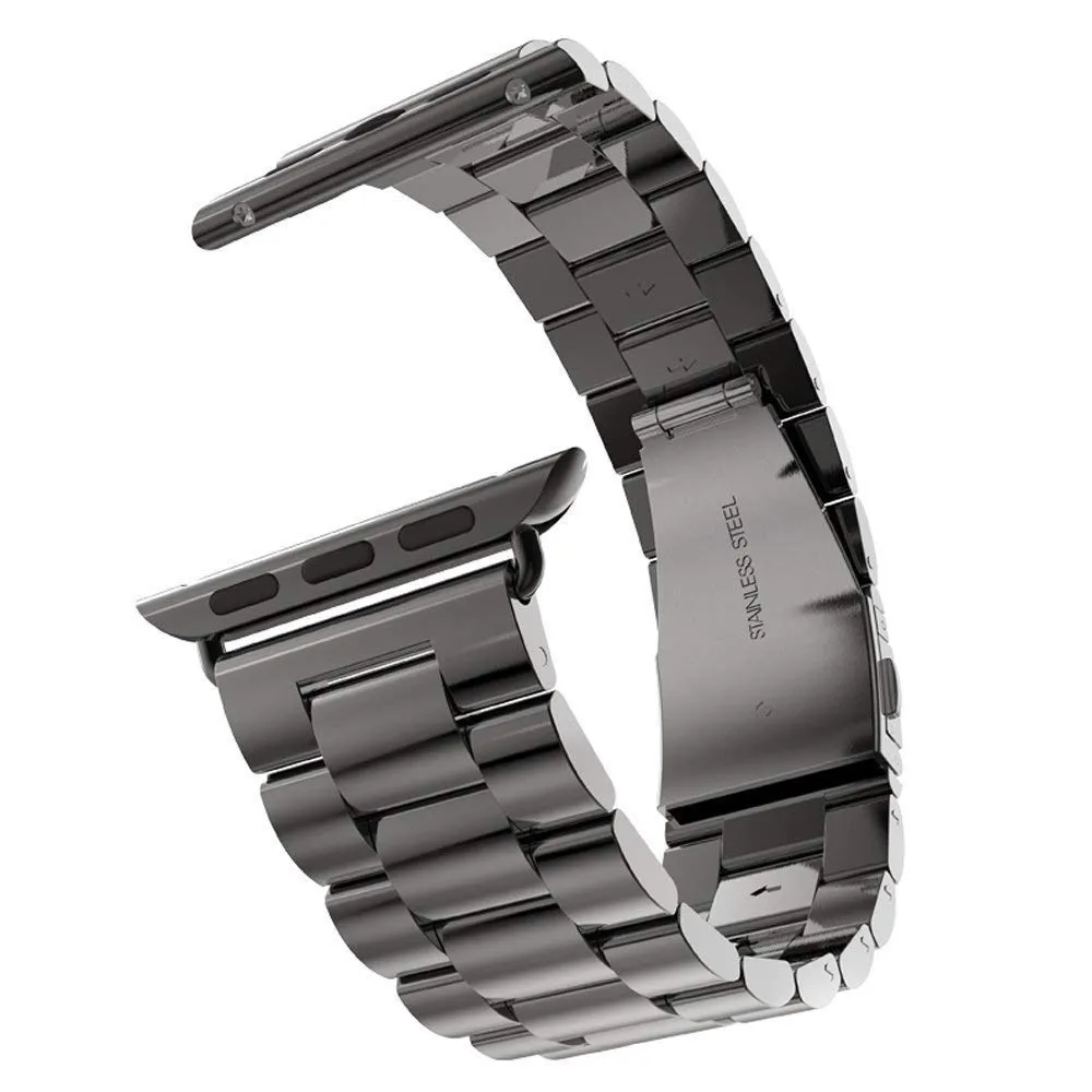 Band voor Apple Watch SE-serie 7/6/5/4 (40 mm 44 mm) roestvrijstalen metalen band Zakelijke vervangende band voor Apple Watch iWatch-serie 6 5 4